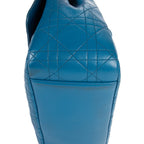 Sac bandoulière Miss Dior en cuir Cannage bleu