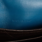 Bolso de hombro Miss Dior de cuero Cannage azul