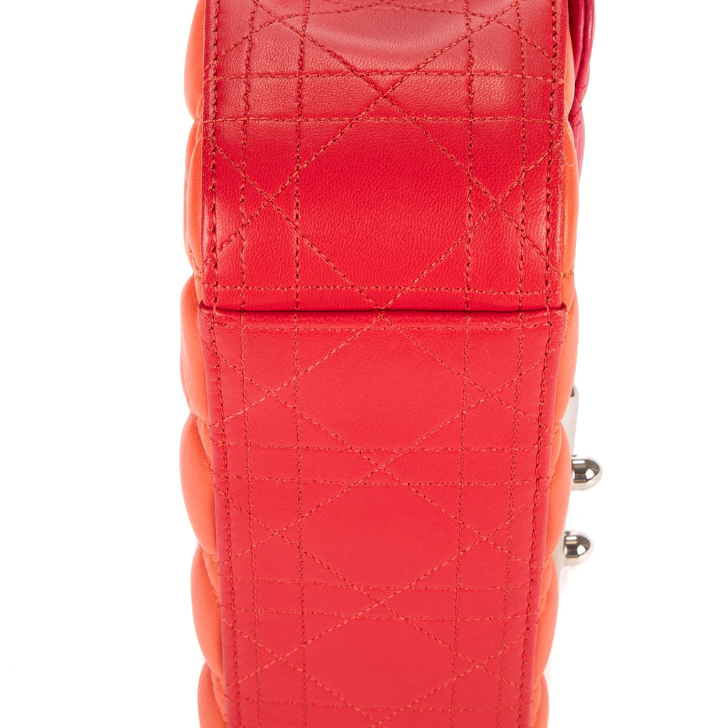 Bolso de Hombro Miss Dior Piel Cannage Rosa