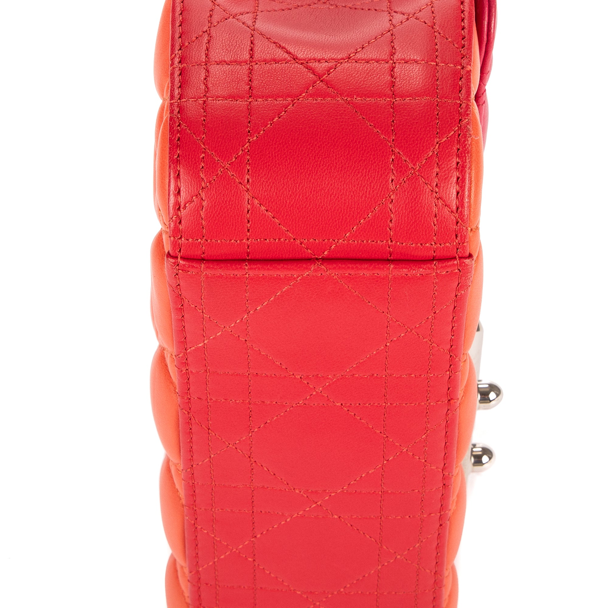 Bolso de Hombro Miss Dior Piel Cannage Rosa