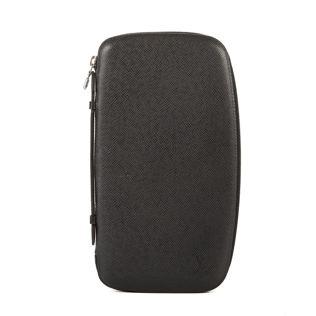 Wallet Atoll Black Taiga Leather