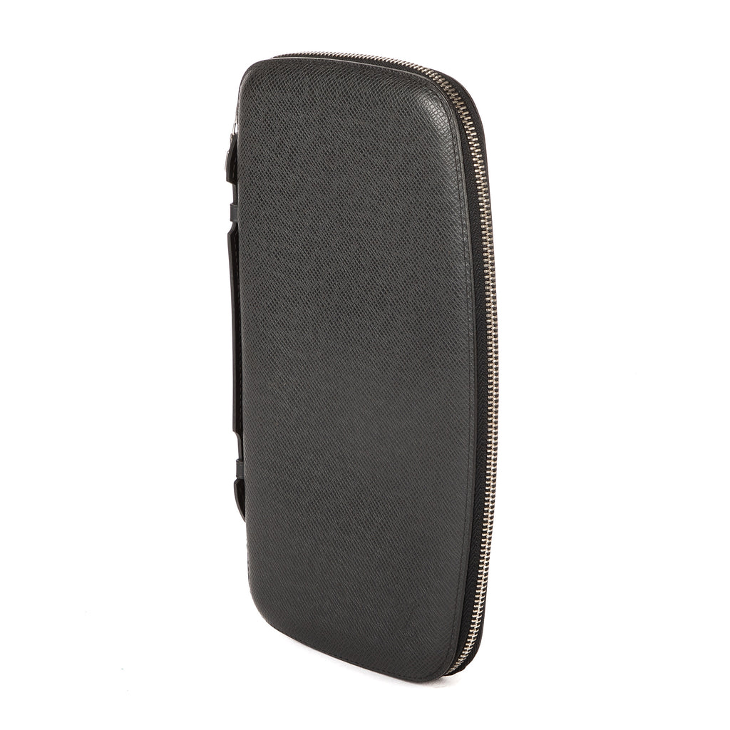 Wallet Atoll Black Taiga Leather