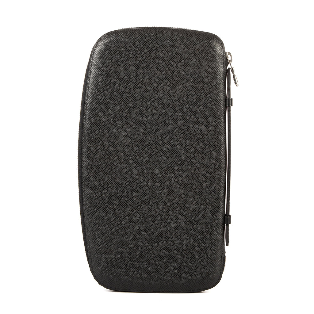 Wallet Atoll Black Taiga Leather