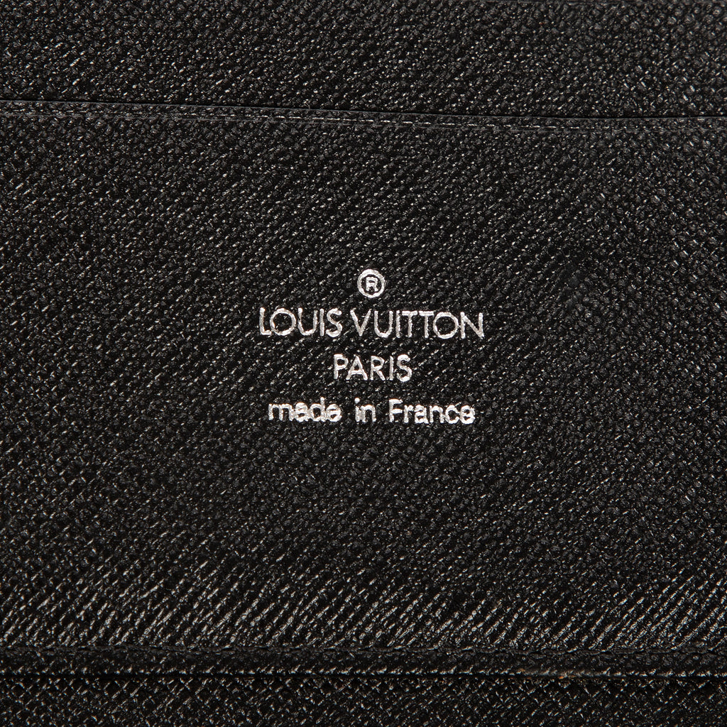 Wallet Atoll Black Taiga Leather