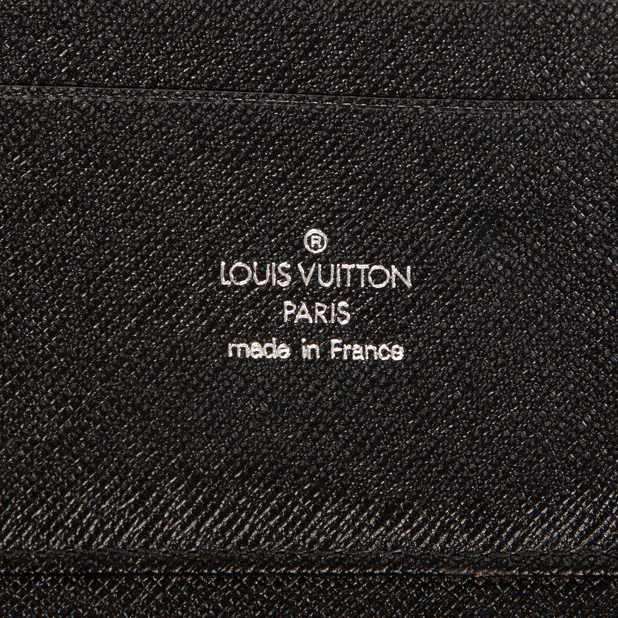 Wallet Atoll Black Taiga Leather