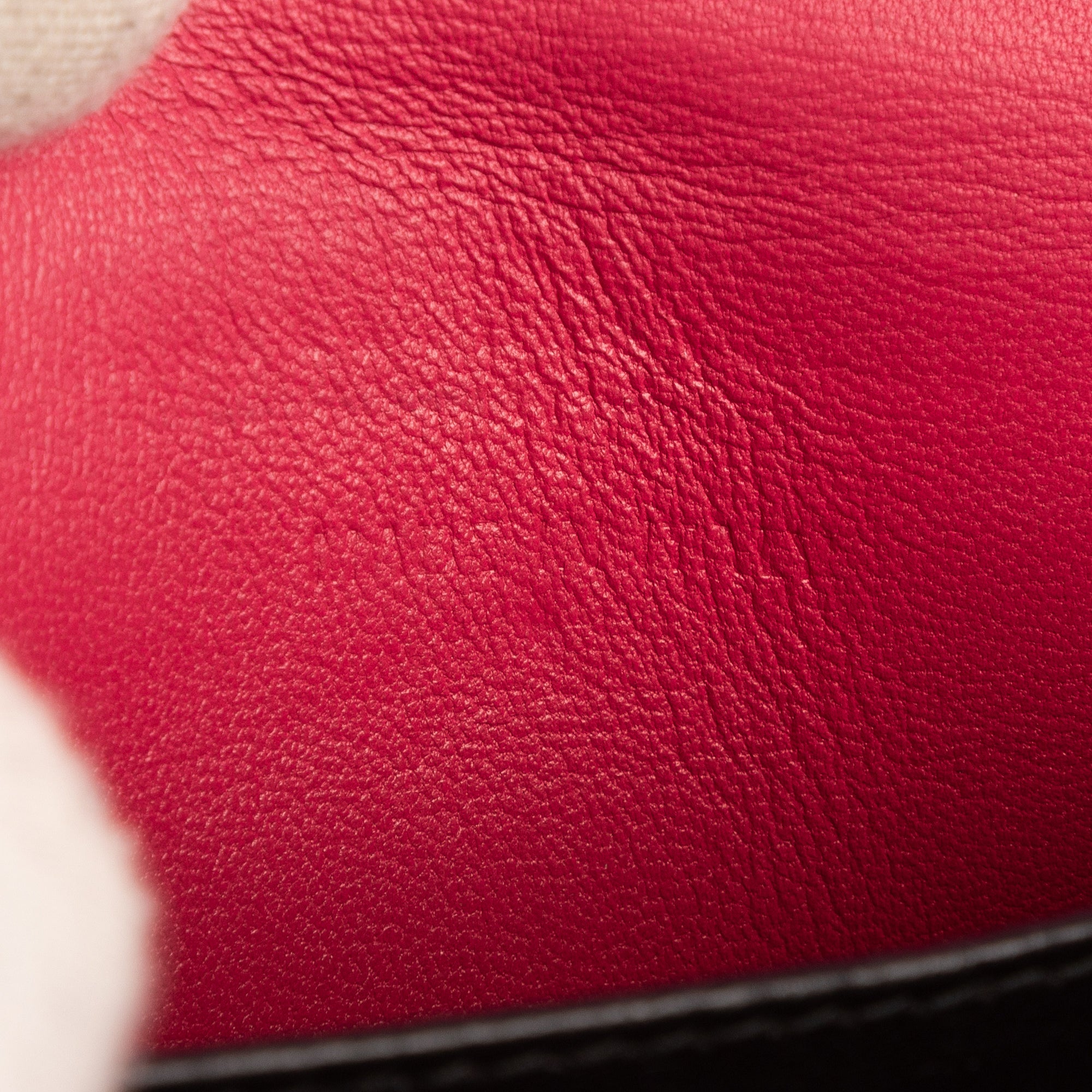 Bolso de hombro Miss Dior Wallet On Chain Piel rosa Cannage