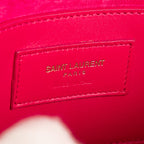 Shoulder Bag Kate Tassel Mini Pink Smooth Leather