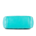 Bolso al hombro Miss Dior Promenade mediano de piel cannage azul