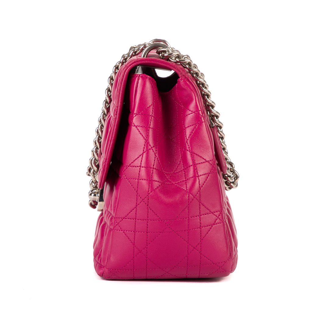 Shoulder Bag Miss Dior Medium Pink Cannage Leather