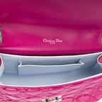 Shoulder Bag Miss Dior Medium Pink Cannage Leather