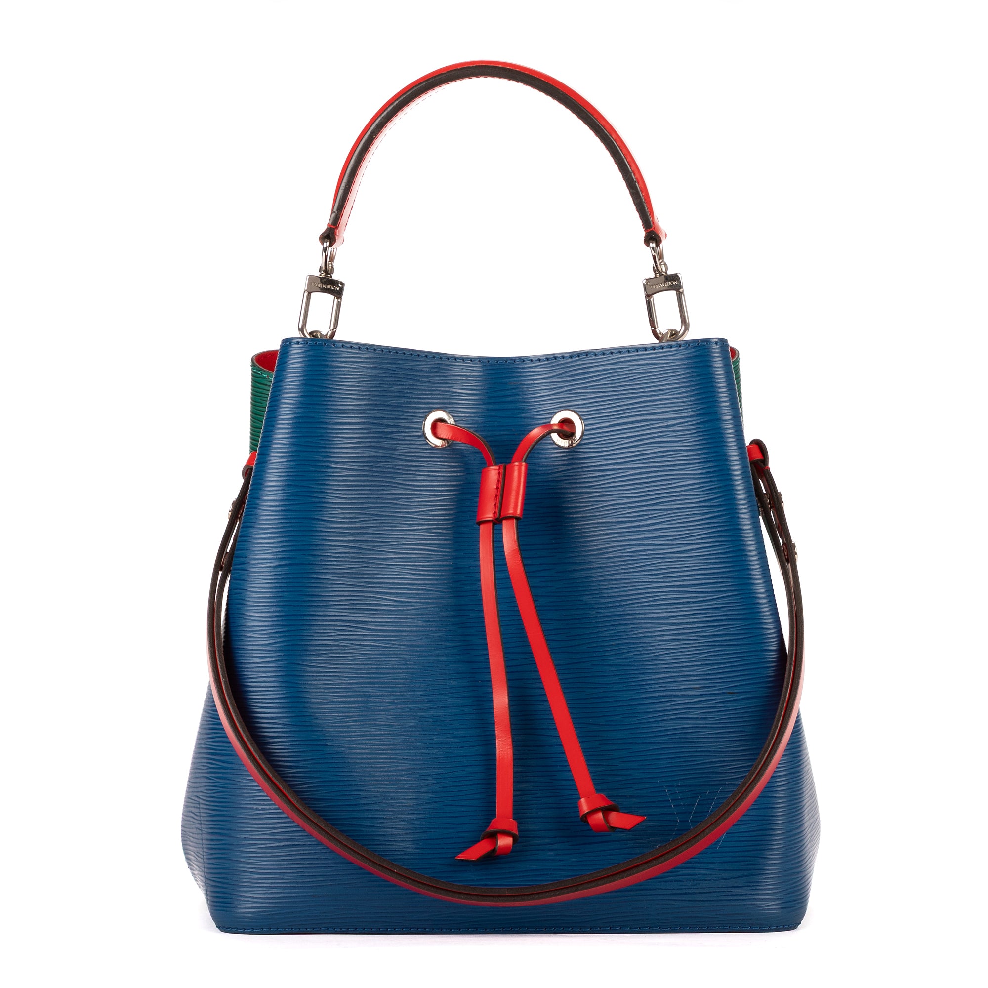 Bolso de Hombro Noe Tricolor Azul Epi