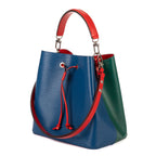 Bolso de Hombro Noe Tricolor Azul Epi