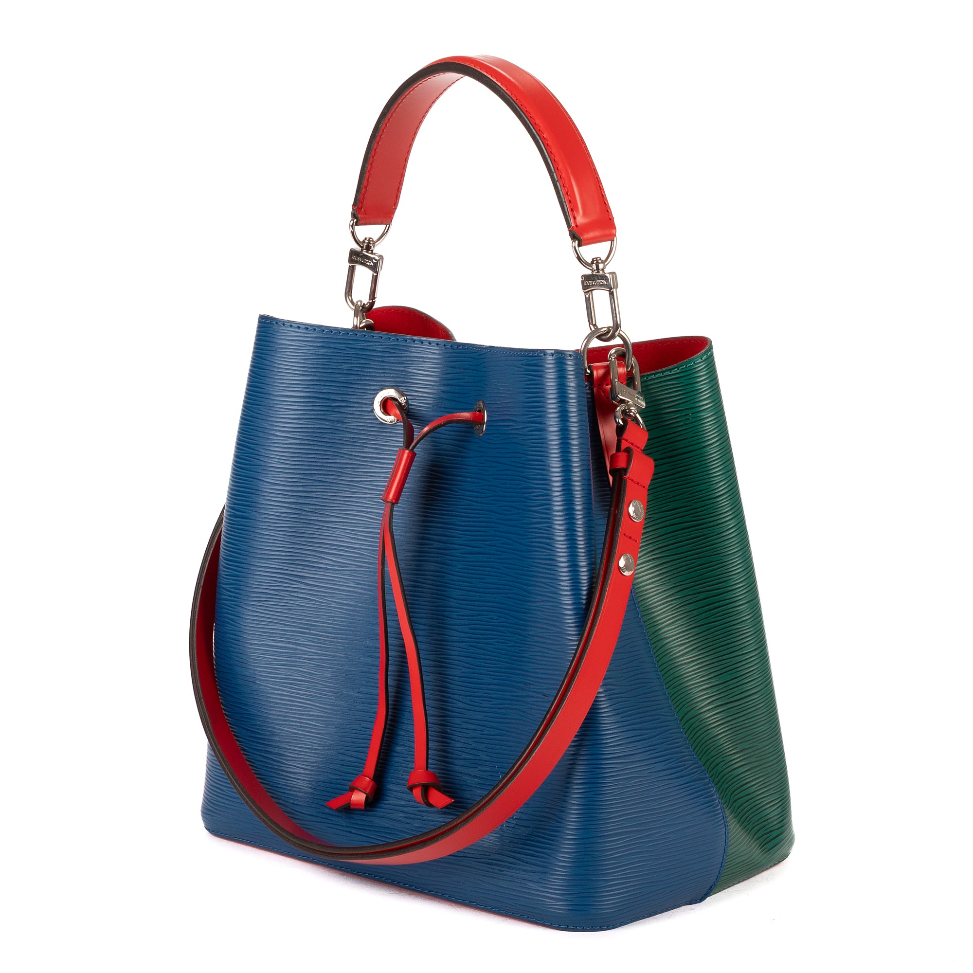 Bolso de Hombro Noe Tricolor Azul Epi