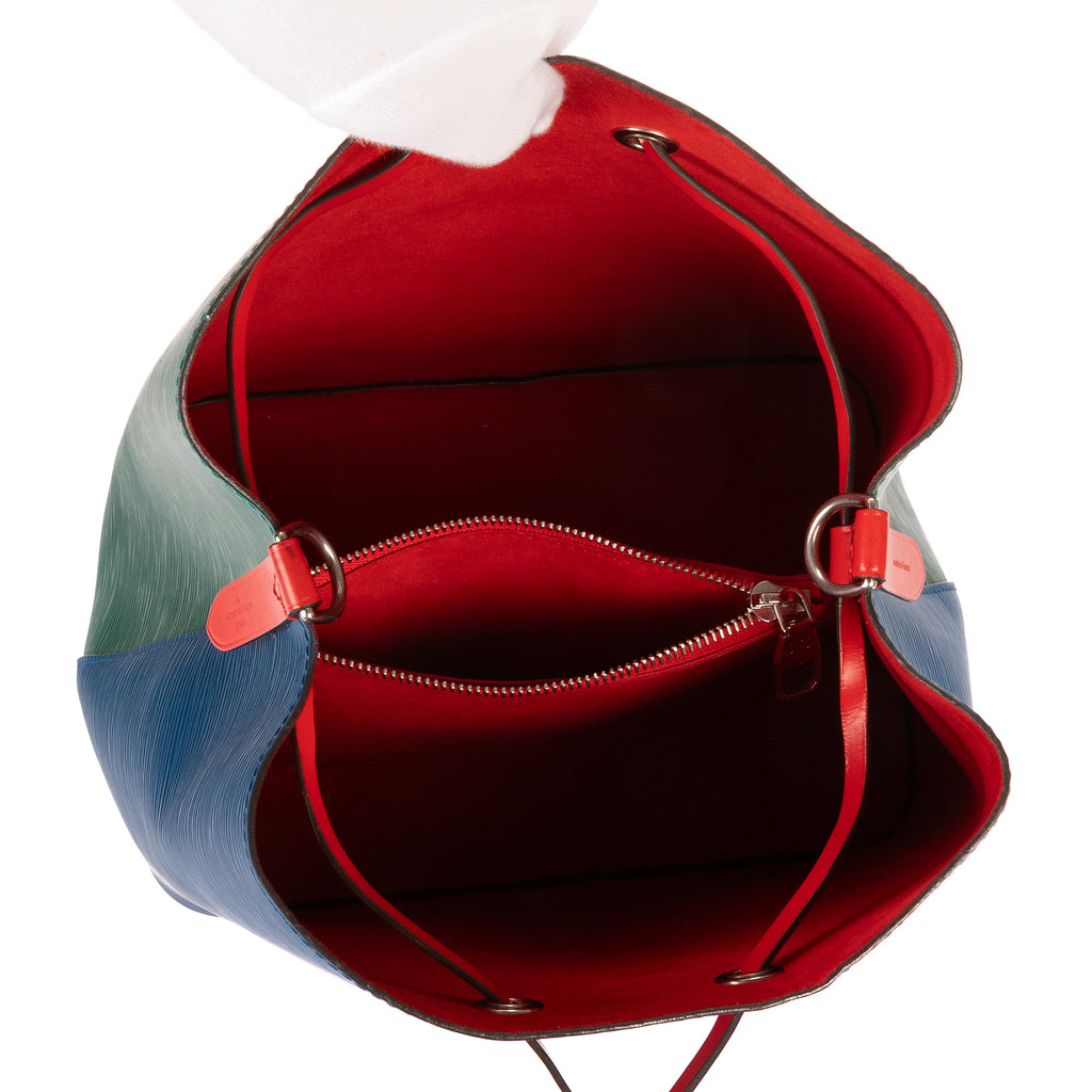 Bolso de Hombro Noe Tricolor Azul Epi