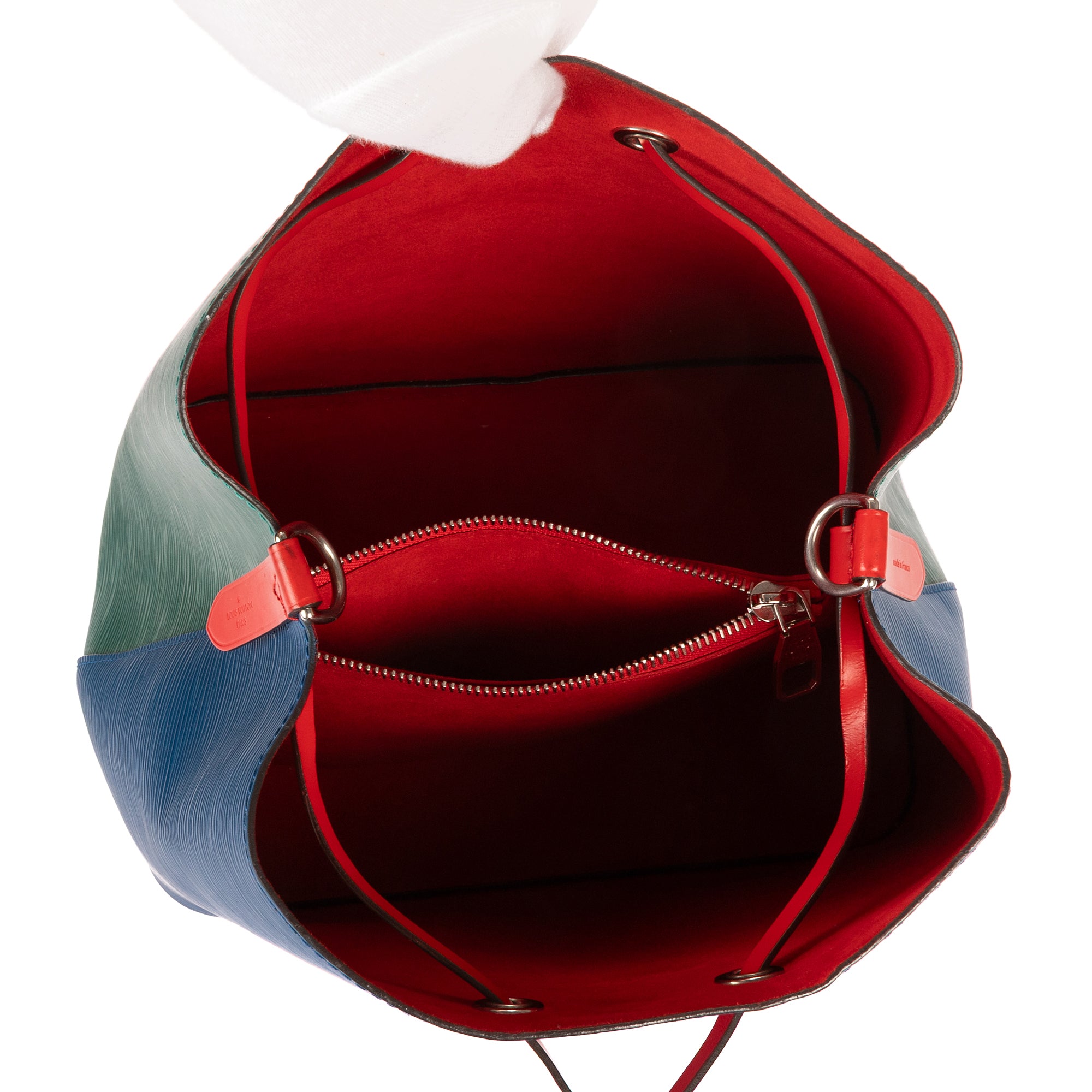 Bolso de Hombro Noe Tricolor Azul Epi