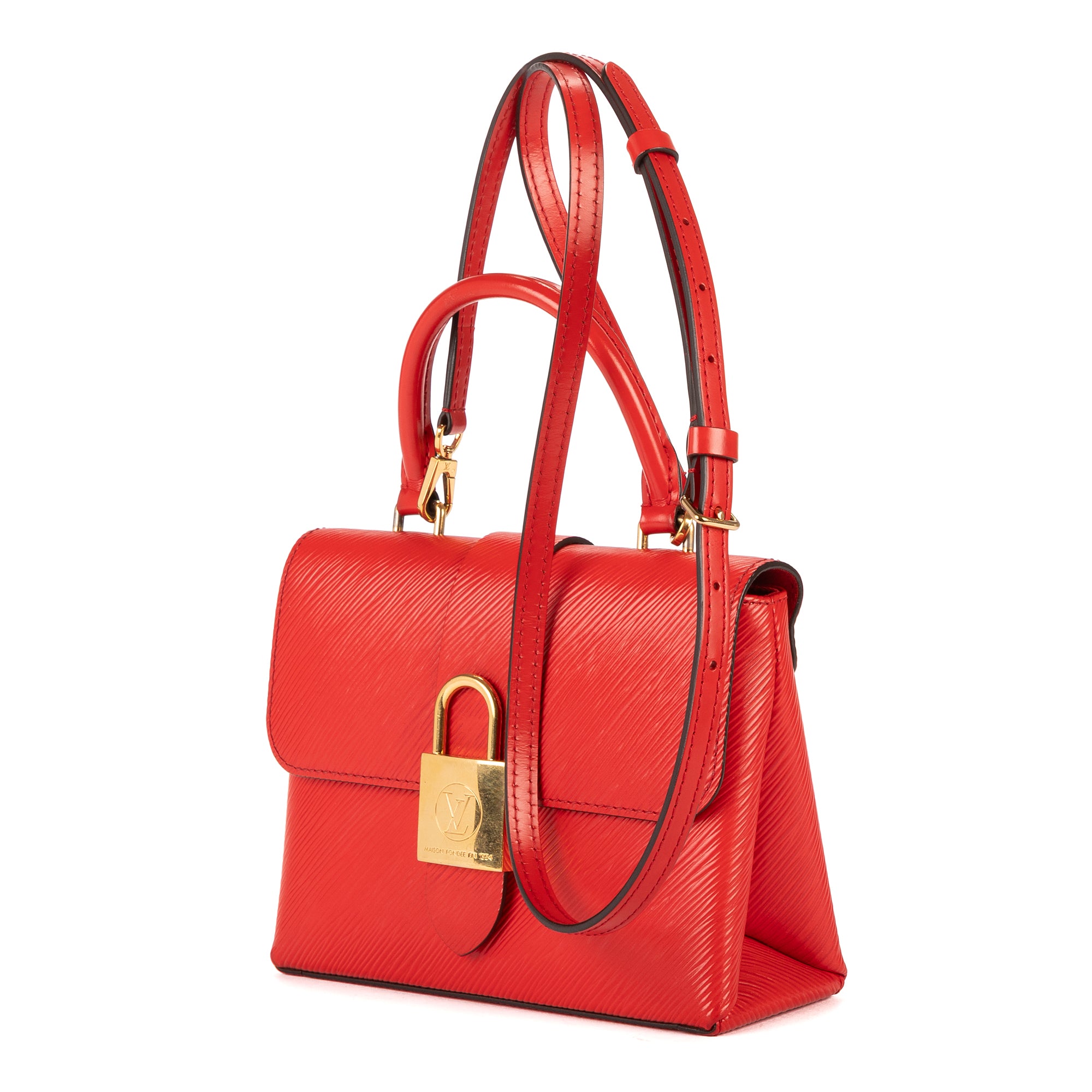 Shoulder Bag Locky BB Red Epi