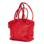 Bolso de Hombro Lockit PM Piel Parnassea Roja