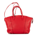 Bolso de Hombro Lockit PM Piel Parnassea Roja