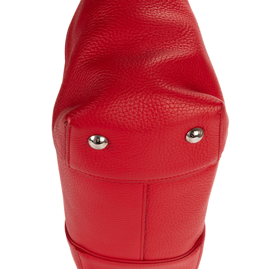 Bolso de Hombro Lockit PM Piel Parnassea Roja