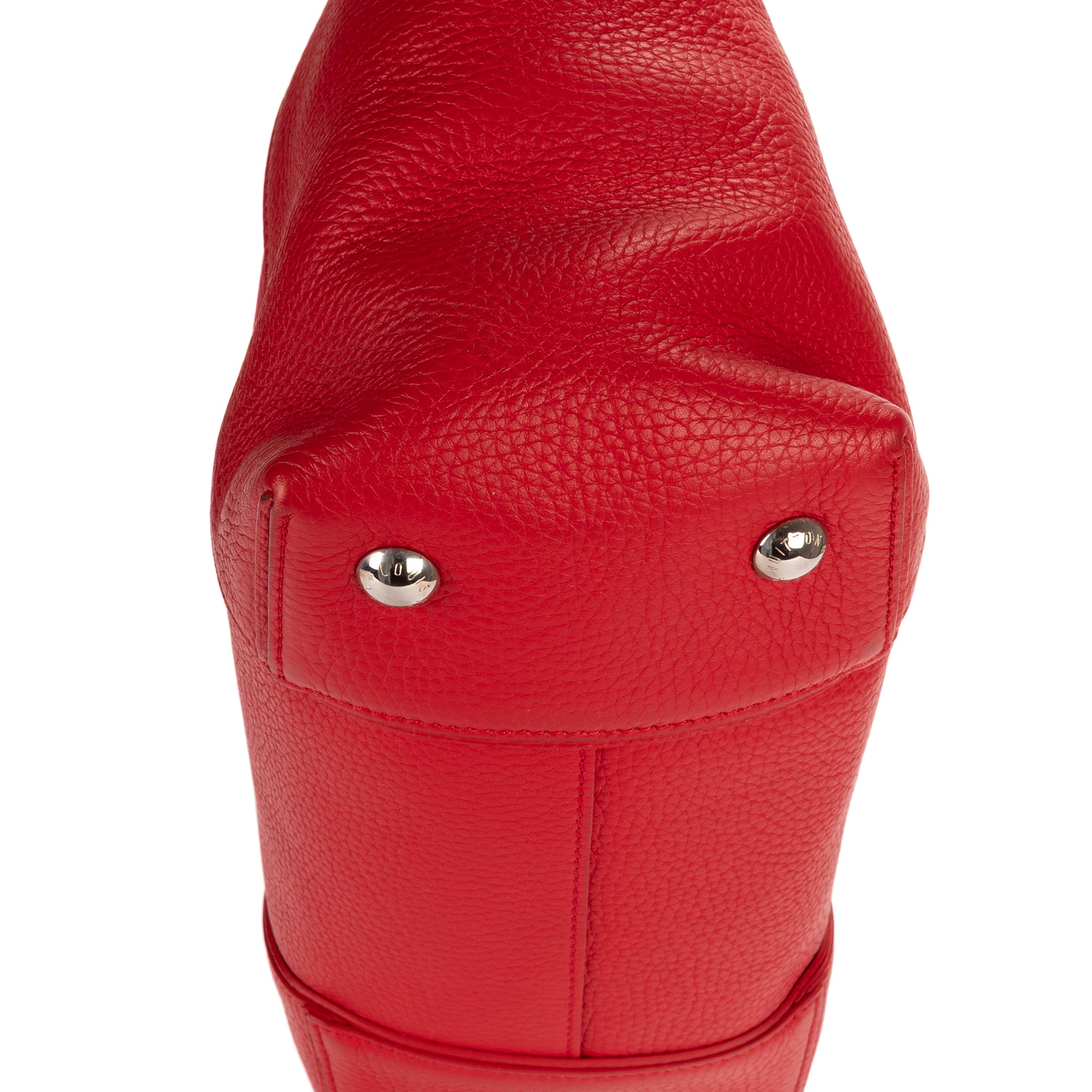Bolso de Hombro Lockit PM Piel Parnassea Roja