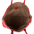 Bolso de Hombro Lockit PM Piel Parnassea Roja