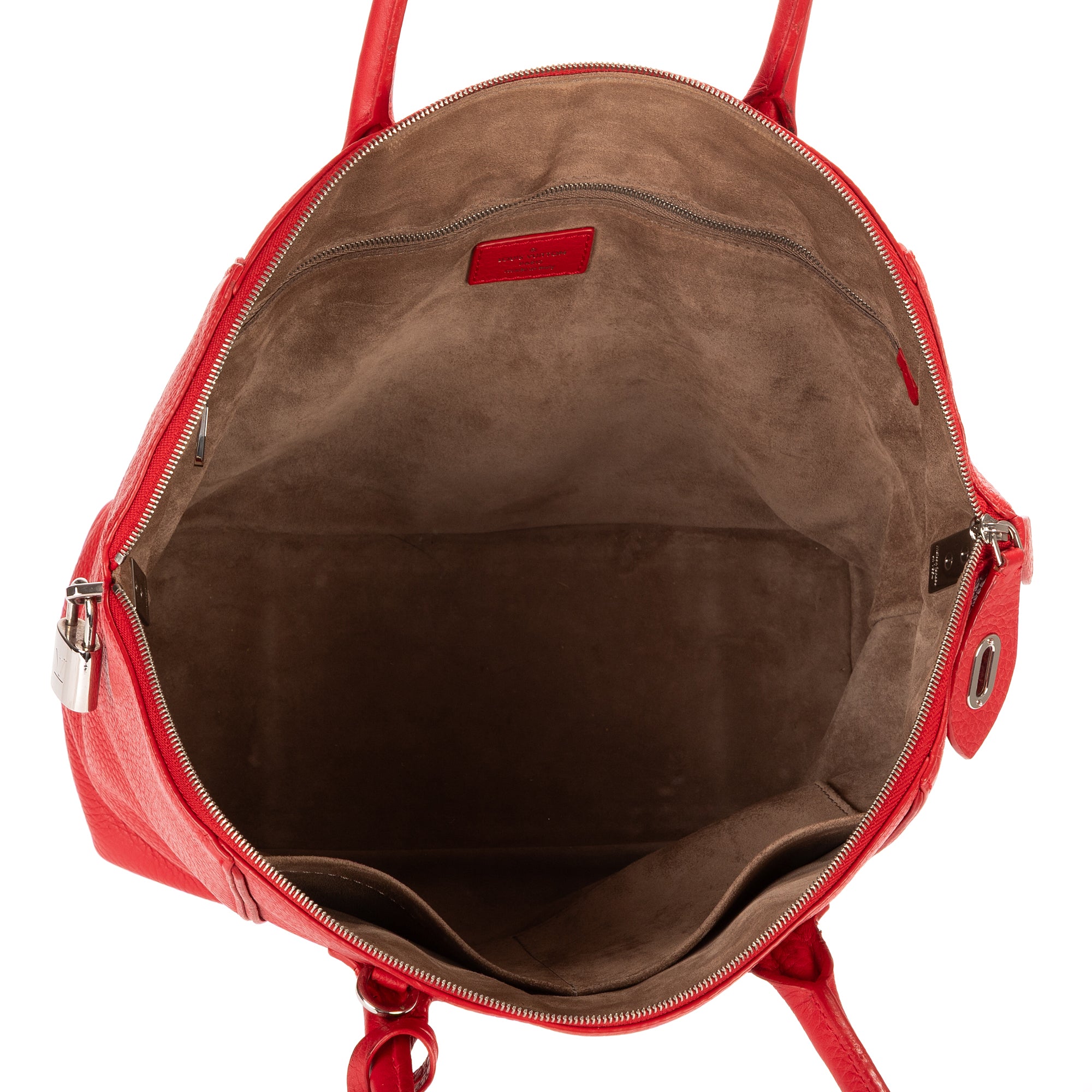 Bolso de Hombro Lockit PM Piel Parnassea Roja