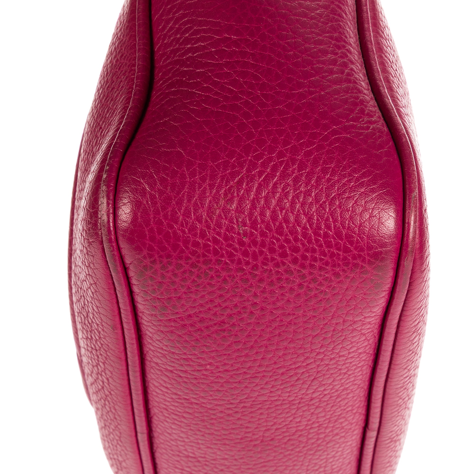Shoulder Bag Soho Disco Small Pink Grain Leather