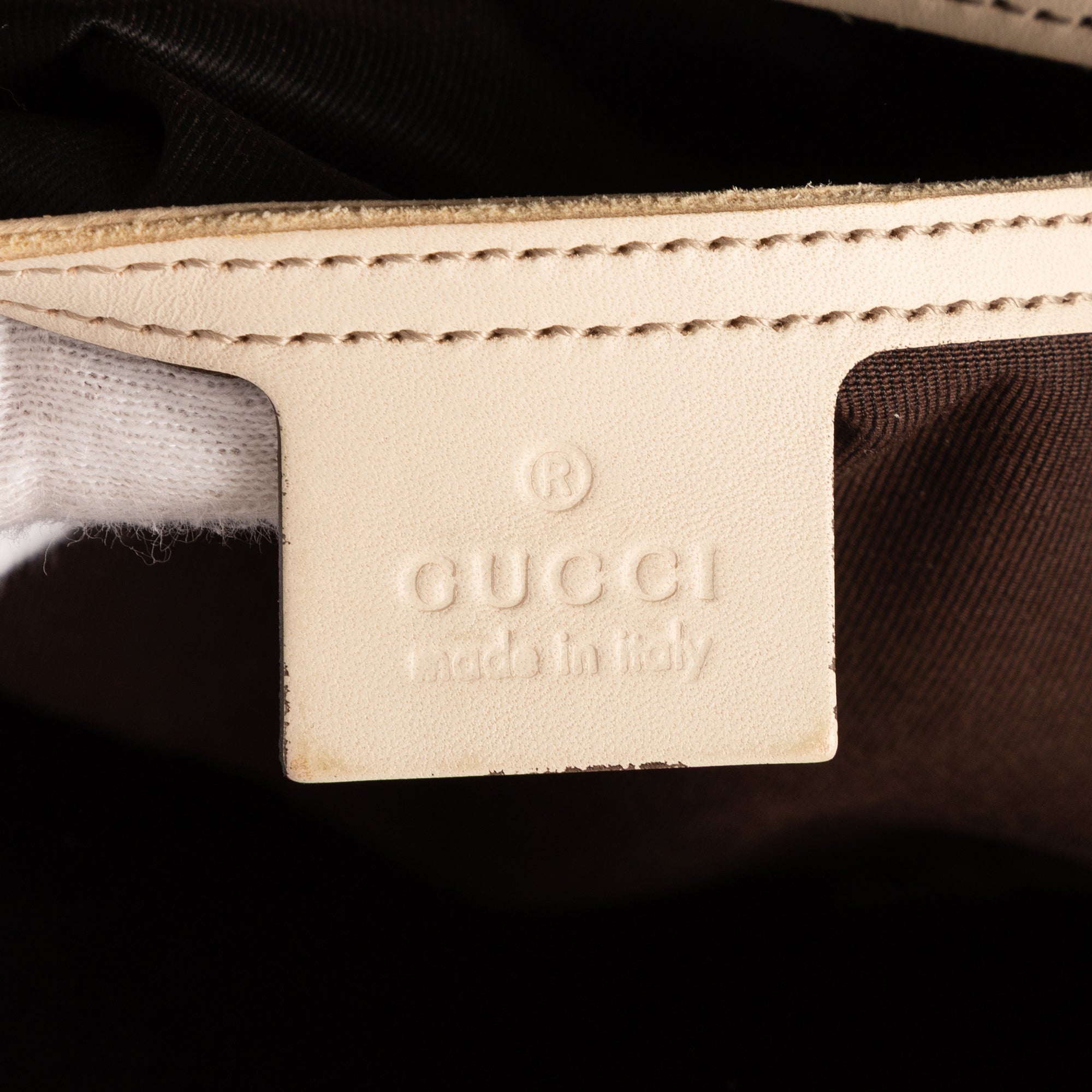 Shoulder Bag Messenger Beige GG Monogram Canvas