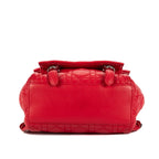 Backpack Stardust Backpack Small Red Cannage Quilted Leather
