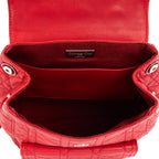 Backpack Stardust Backpack Small Red Cannage Quilted Leather