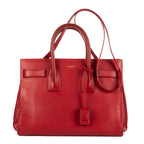 Shoulder Bag Sac De Jour Nano Red Pebbled Leather