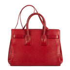 Shoulder Bag Sac De Jour Nano Red Pebbled Leather