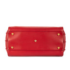 Shoulder Bag Sac De Jour Nano Red Pebbled Leather