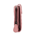 Wallet Compact Wallet Dusty Pink Intrecciato Nappa Leather