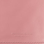 Wallet Compact Wallet Purple Intrecciato Nappa Leather