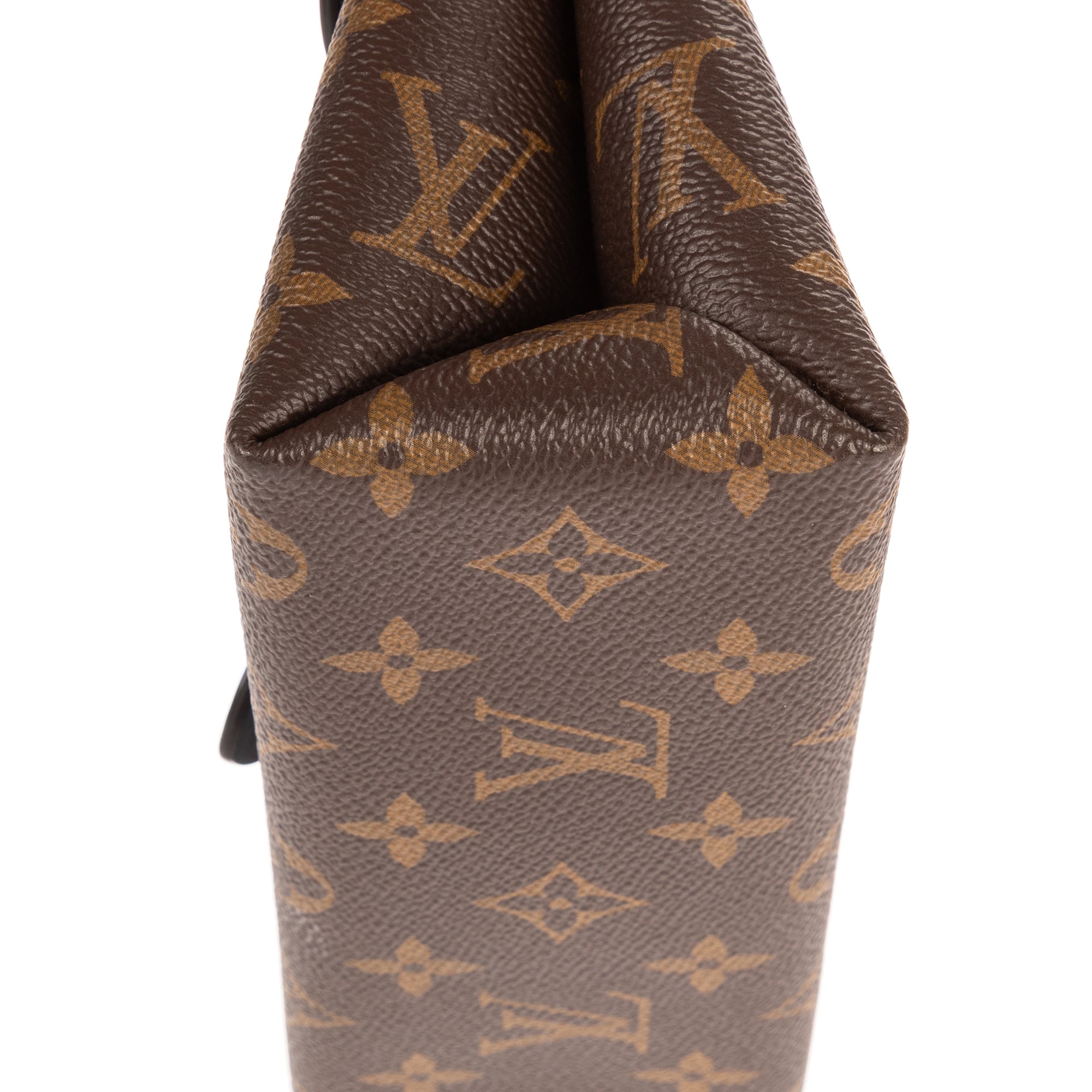 Bolso de hombro Locky BB lona Monogram azul