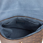 Bolso de hombro Locky BB lona Monogram azul