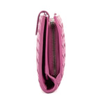 Cartera Intrecciato Cartera de cuero Nappa Intrecciato púrpura