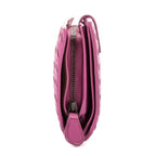 Cartera Intrecciato Cartera de cuero Nappa Intrecciato púrpura