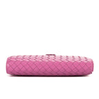 Cartera Intrecciato Cartera de cuero Nappa Intrecciato púrpura
