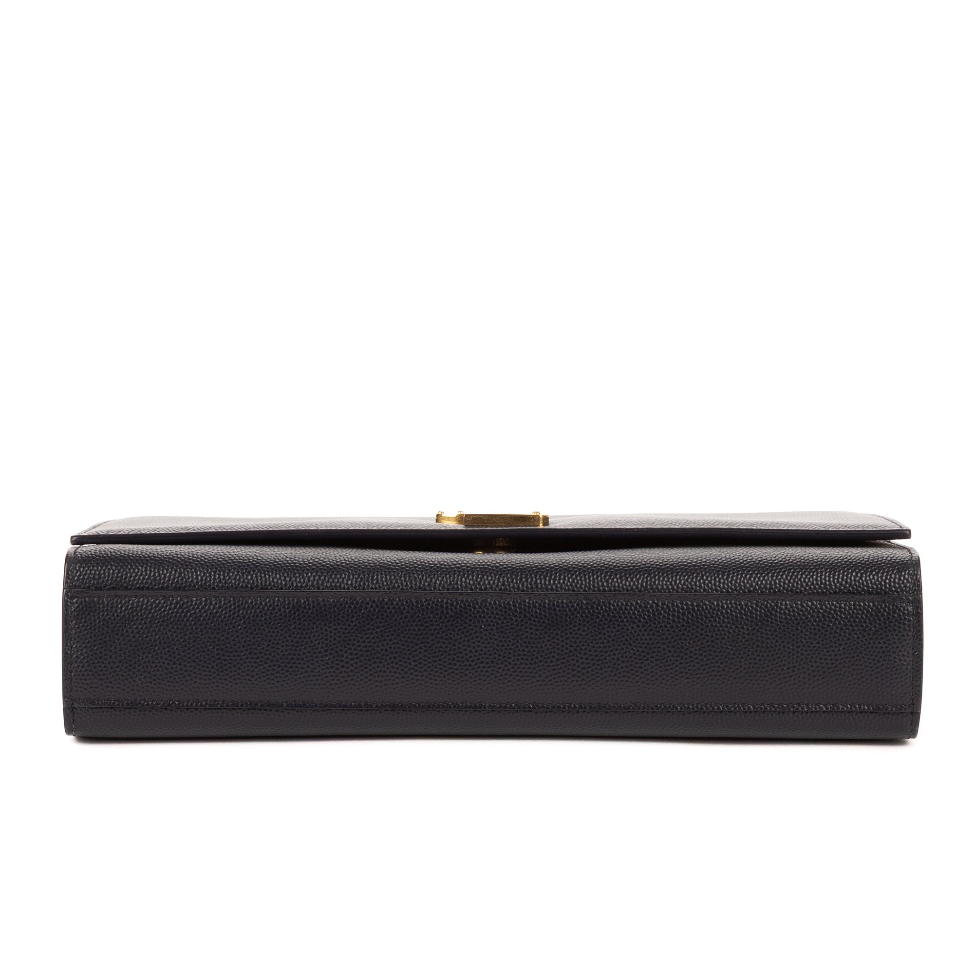 Shoulder Bag Kate Medium Black Grain de Poudre Leather