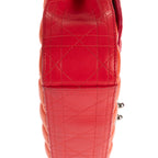 Shoulder Bag Lady Dior Tricolor Medium Fushia Cannage Leather
