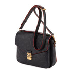 Bolso de Hombro Pochette Metis MM Piel Monogram Empreinte Azul Marino