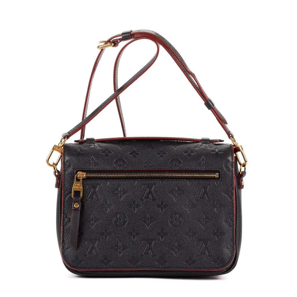 Bolso de Hombro Pochette Metis MM Piel Monogram Empreinte Azul Marino