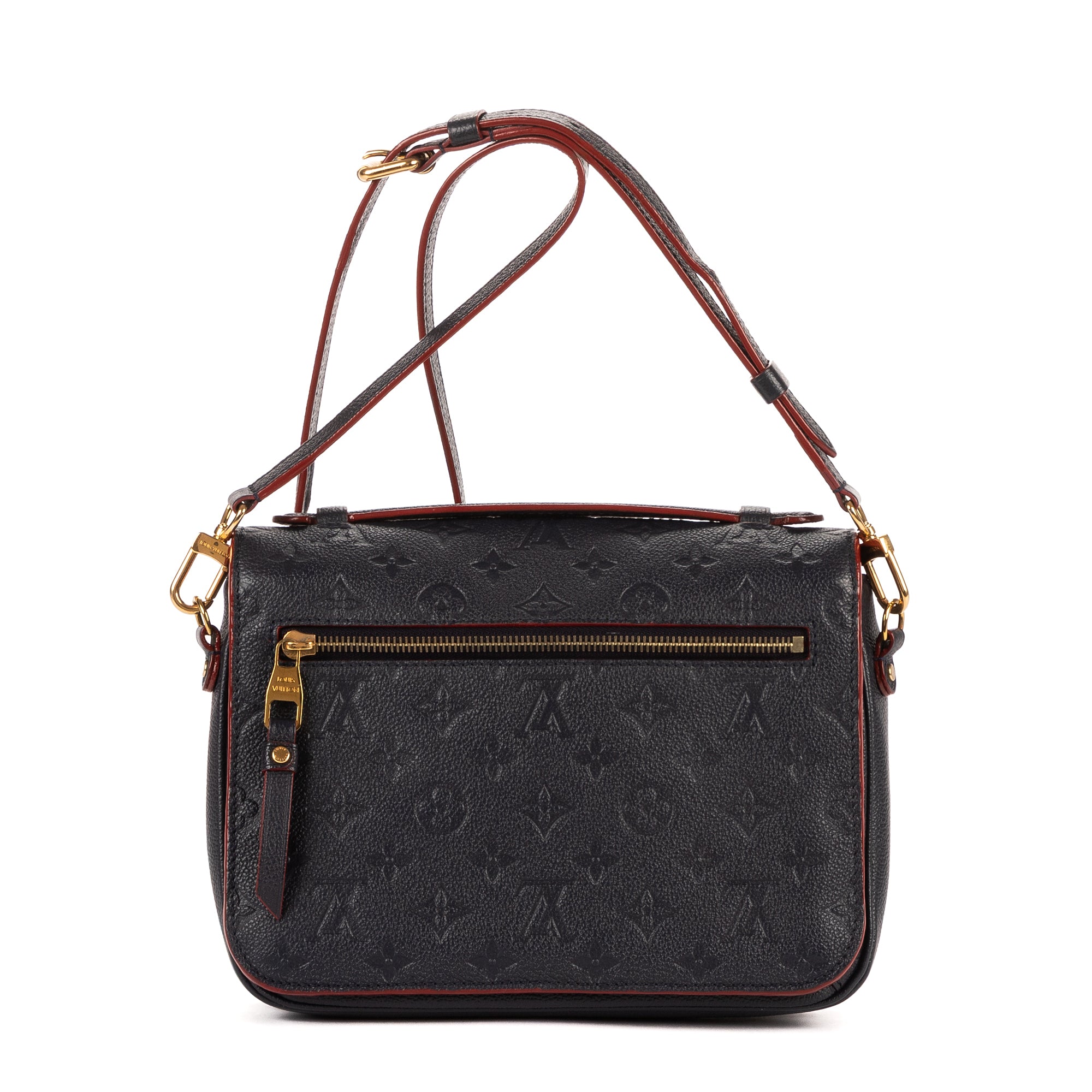 Bolso de Hombro Pochette Metis MM Piel Monogram Empreinte Azul Marino