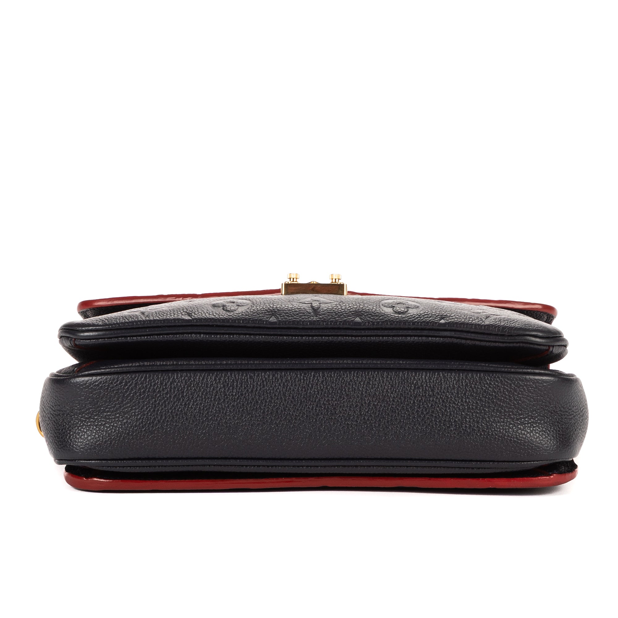 Bolso de Hombro Pochette Metis MM Piel Monogram Empreinte Azul Marino