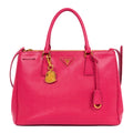 Shoulder Bag Saffiano Lux Tote Pink Saffiano Leather
