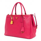 Shoulder Bag Saffiano Lux Tote Pink Saffiano Leather