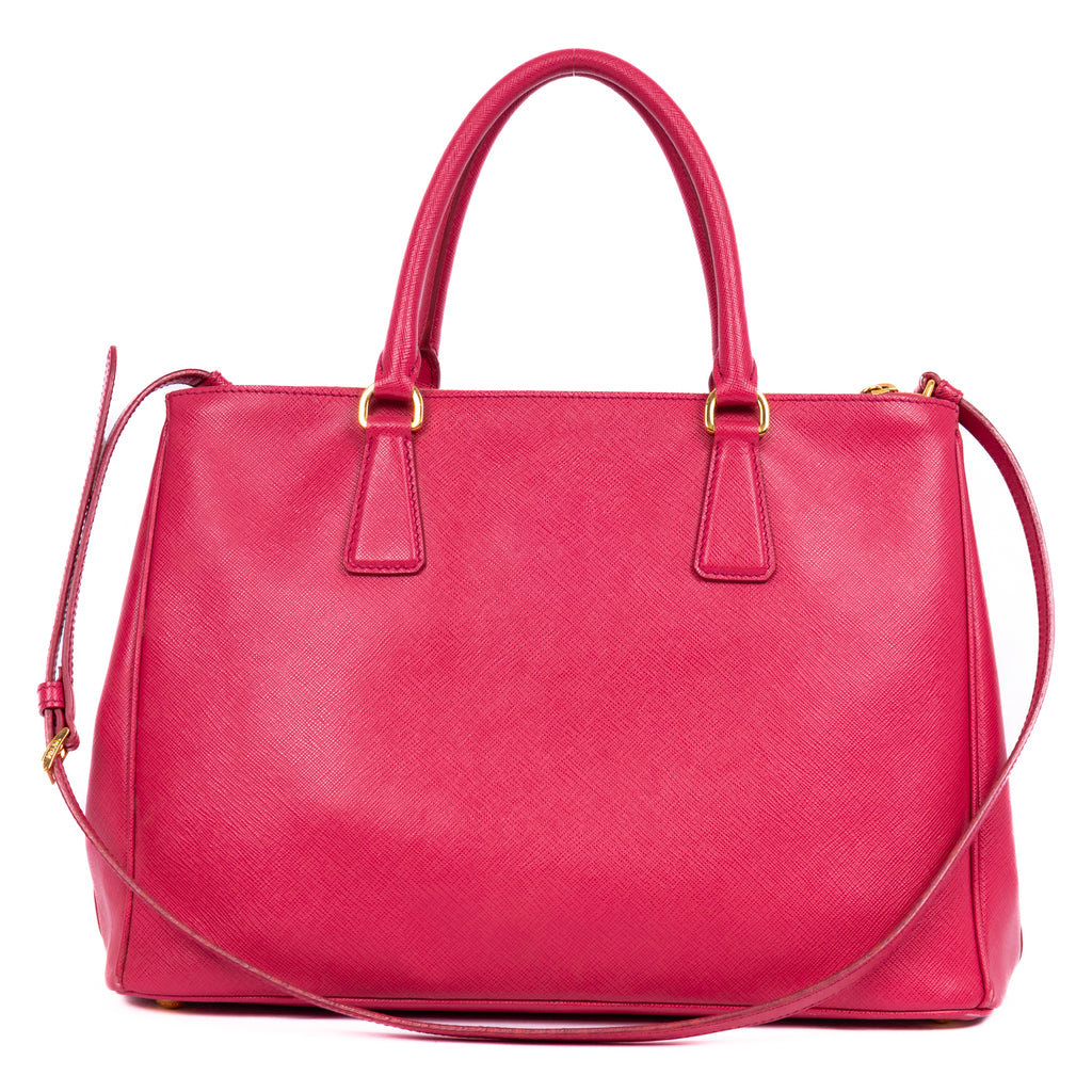 Shoulder Bag Saffiano Lux Tote Pink Saffiano Leather
