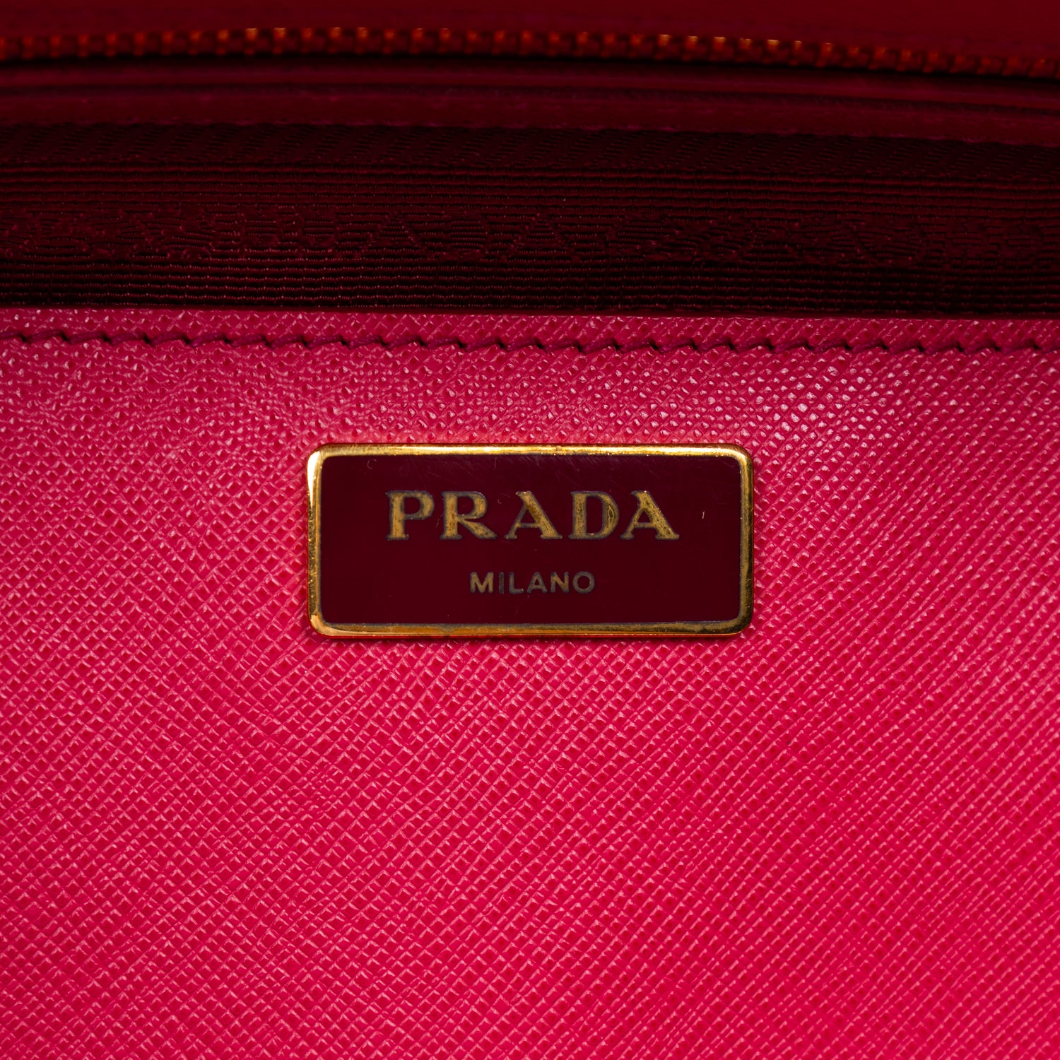 Shoulder Bag Saffiano Lux Tote Pink Saffiano Leather